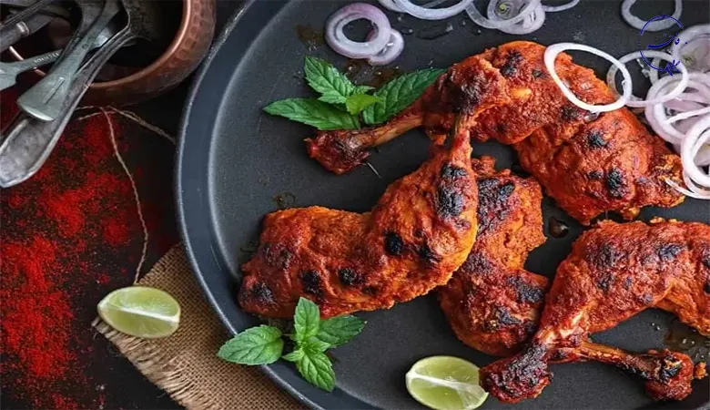 بهترین غذا با مرغ مرغ تندوری