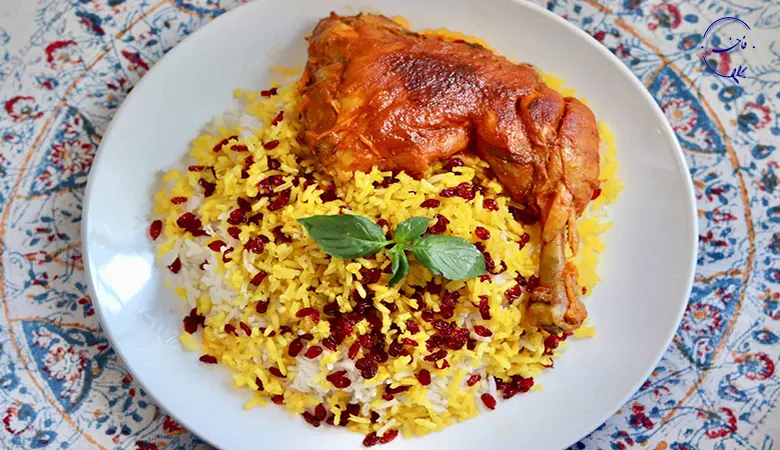 بهترین غذا با مرغزرشک پلو