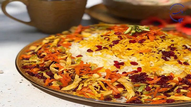 بهترین غذا با برنج هویج پلو