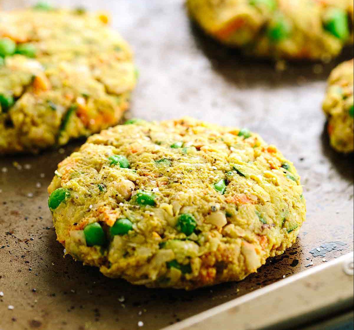 شیوه تهیه کوکو نخود فرنگی